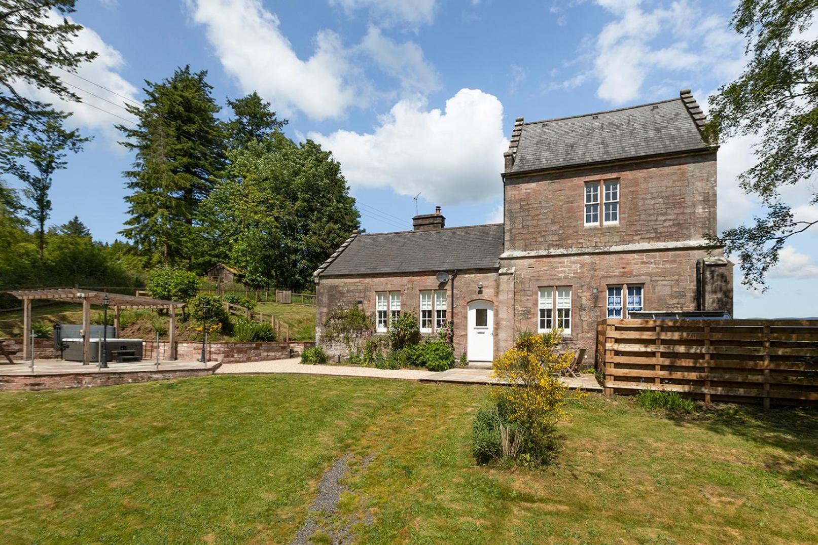 Laundry Cottage: Drumlanrig Castle Thornhill  Exterior foto